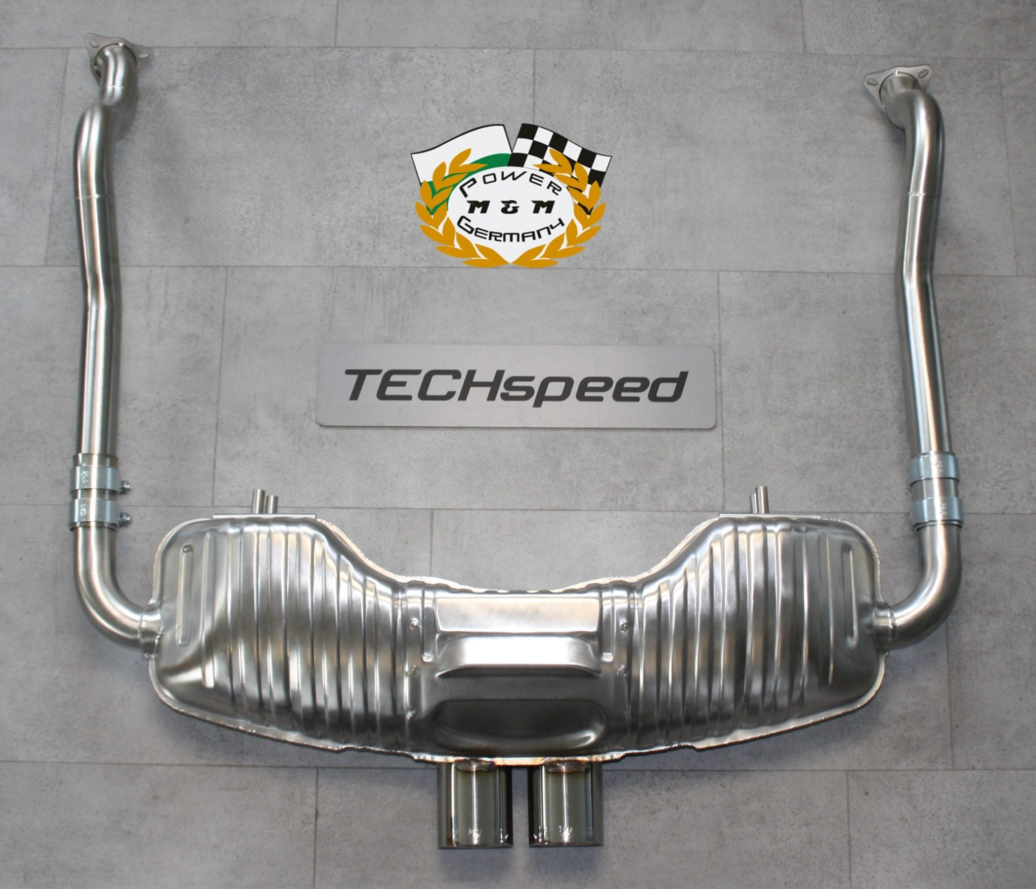 Endschalldämpfer Boxster/Cayman 987 Bj. 05-12 (TÜV) Endrohr 2x90mm